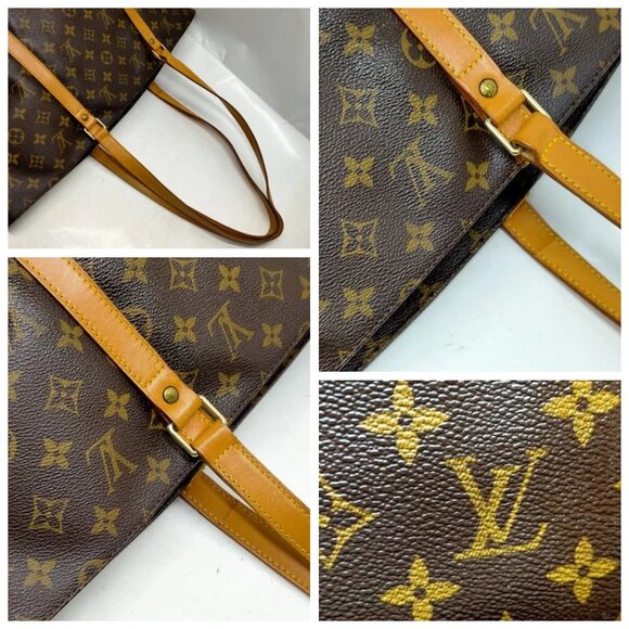 Louis Vuitton LV Shoulder Bag Sac Shopping Brown Monogram 600-053125 - Picture 7 of 13